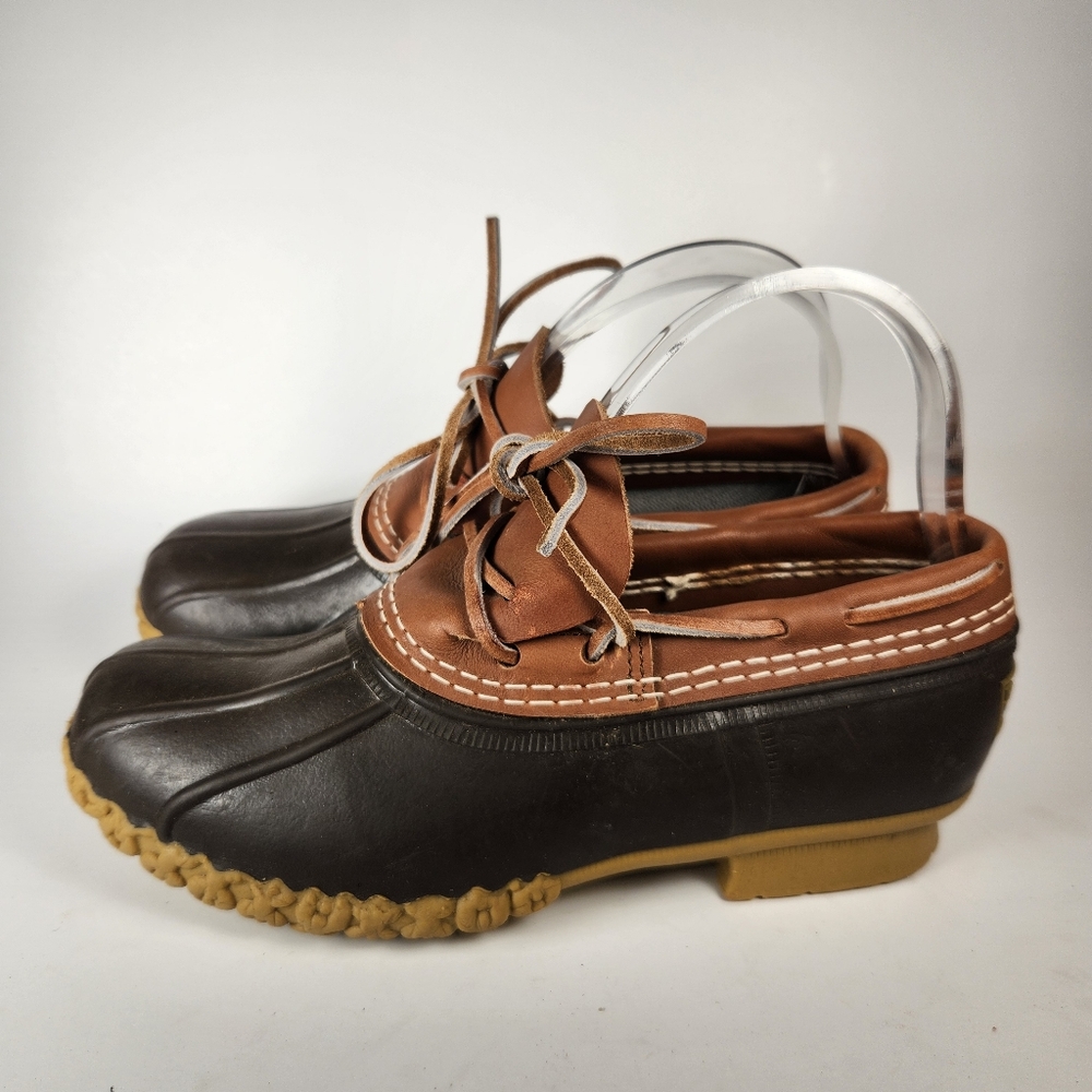 L.L. BEAN Bean Boots Women's Size 6 Brown Leather Outdoors Classic - Picture 10 of 10